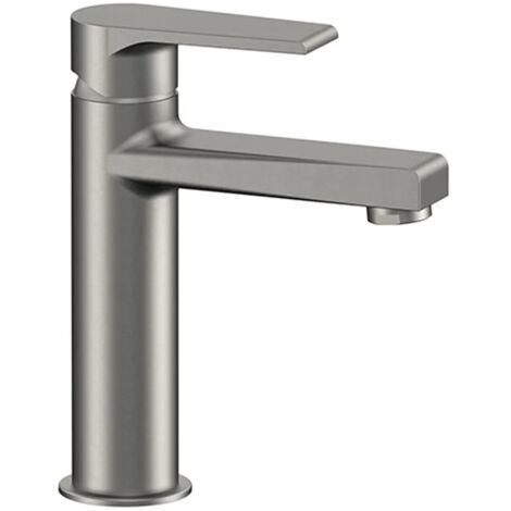 Miscelatore lavabo medio spazzolato Mariani serie Artic scarico incluso