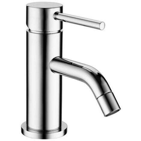 Miscelatore Lavabo Moon in Ottone Cromato con Piletta Click Clack