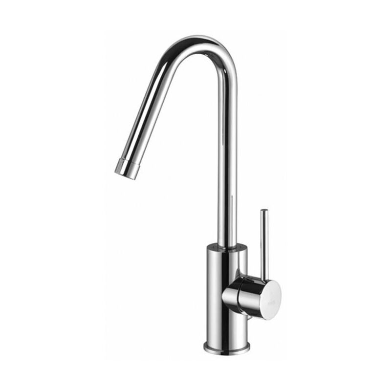 Paffoni - Miscelatore lavabo con canna orientabile serie Light LIG978CR Cromato - Ottone