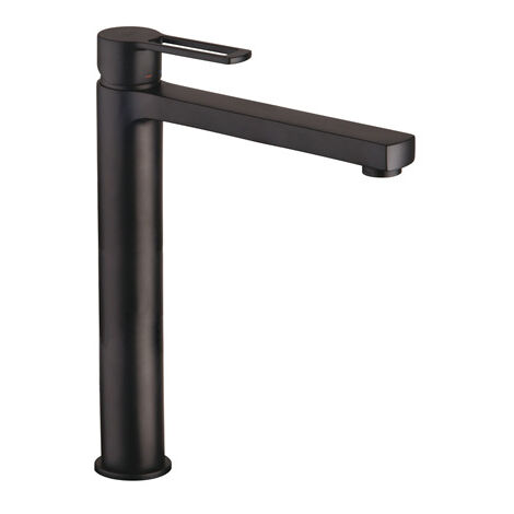 Miscelatore lavabo prolungato Paffoni serie Ringo RIN081NO Ottone - Nero opaco