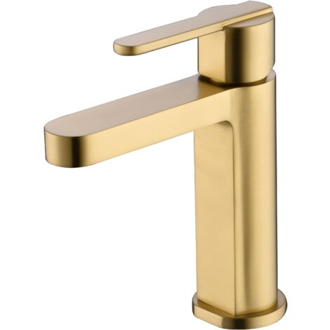 Miscelatore Lavabo Roma Oro Spazzolato Cm 16,6x4,8x15 Imex Imex Bdr001 1oc