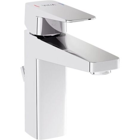 MISCELATORE LAVABO ROOT SQUADRATO CROMO