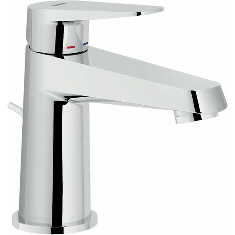 Miscelatore lavabo scarico 1 1/4” con sistema brevettato SNAP Nobili serie Sky SY97116/1CR  Cromato - Ottone