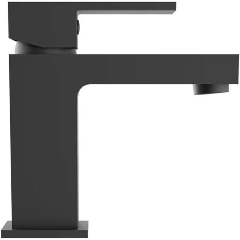 Miscelatore Lavabo senza Scarico in Ottone Nero Opaco Mod. Grace