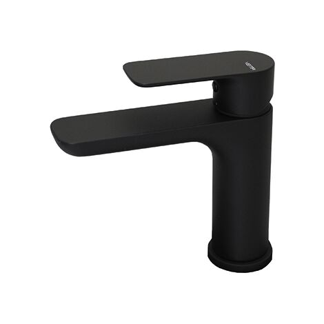 Miscelatore lavabo senza scarico Vema SLATE V14011 Nero Opaco