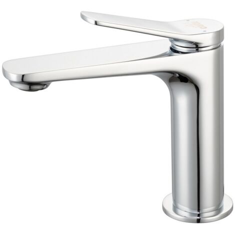 Miscelatore Lavabo Serie Mars con Piletta Click Clack Cromato