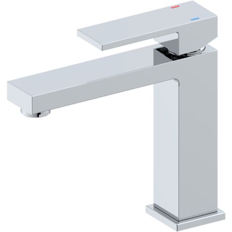 Miscelatore Lavabo Serie Rubik Cromato