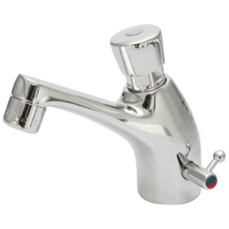 MISCELATORE LAVABO TEMPORIZZATO CON DURATA PREREGOLATA 8/12 secondi