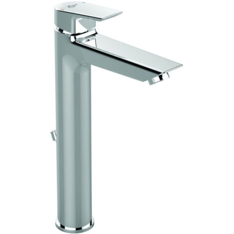 Miscelatore lavabo TESI BlueStart con base allungata senza piletta cromo IDEAL STANDARD