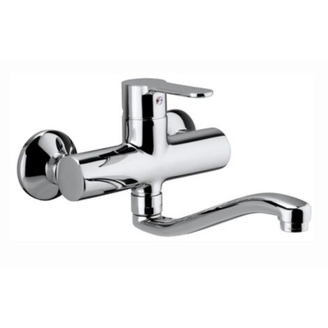 Miscelatore lavello a muro serie linea blu paffoni