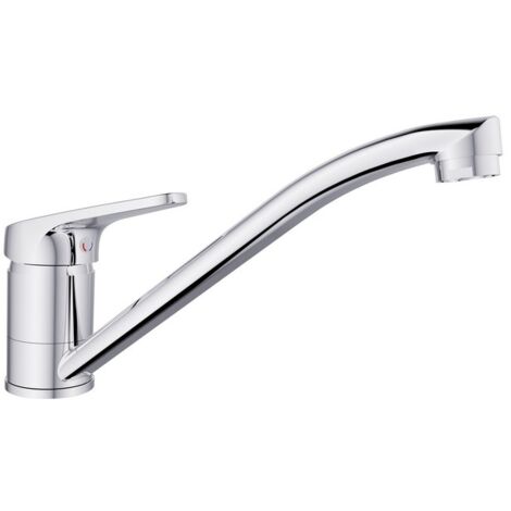 Miscelatore Lavello Bocca Girevole Serie Linda Cromato