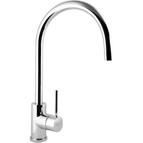 Miscelatore Lavello canna a Ponte serie Forma Porta &amp Bini Colore a scelta Cromo