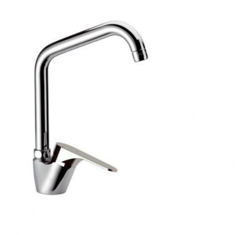 Miscelatore lavello con bocca alta a u girevole class line eco