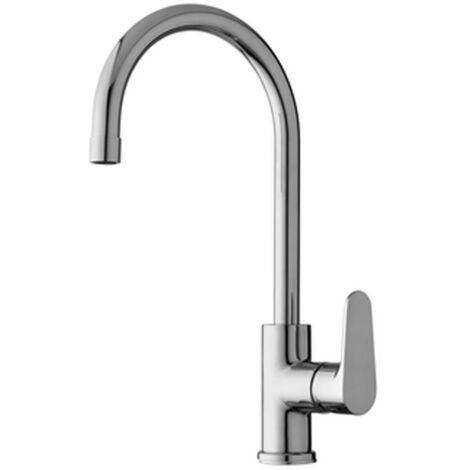 Miscelatore lavello con canna alta serie green paffoni