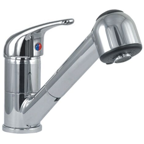 Miscelatore lavello con doccetta estraibile Cromato DIAMON