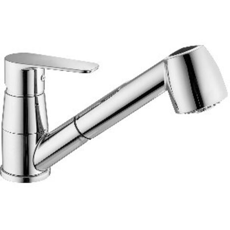 Miscelatore lavello con doccetta estraibile serie lime paffoni
