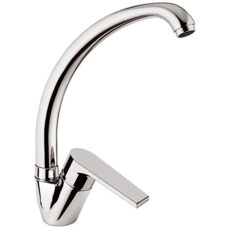 Miscelatore lavello cromato Mariani serie Artic bocca girevole