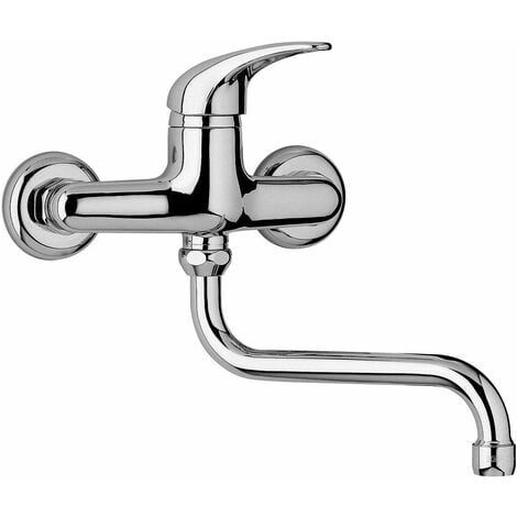 Miscelatore lavello cucina a parete Piralla Zoe 0ZO00062A16  Cromo