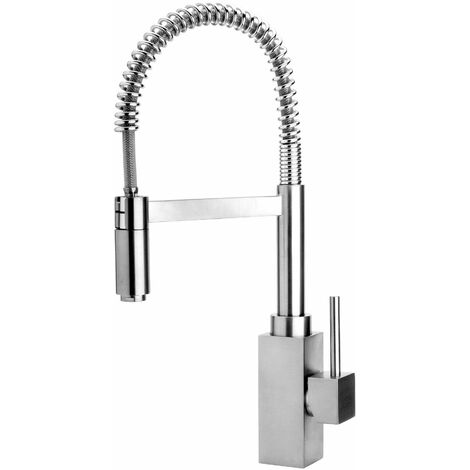 Miscelatore lavello cucina con bocca a molla Paini Dax 84CR556  Cromo