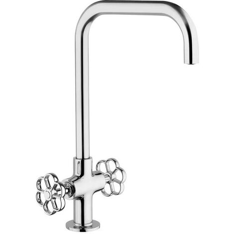Miscelatore lavello cucina con canna girevole Mamoli Hipster 721800000001  Cromo