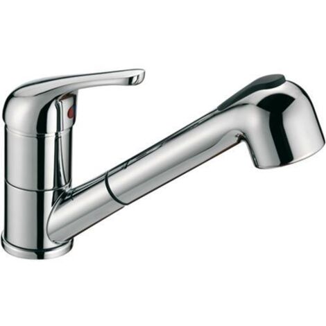MISCELATORE LAVELLO CUCINA MAURER ALBA CON DOCCETTA Ø40MM