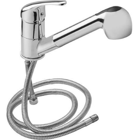 MISCELATORE LAVELLO CUCINA MAURER "AURORA" CON DOCCETTA Ø40MM