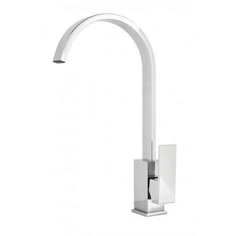 Luce miscelatore lavello con led con doccetta estraibile cromato codice  prod: LC00117CR NOBILI Ottone