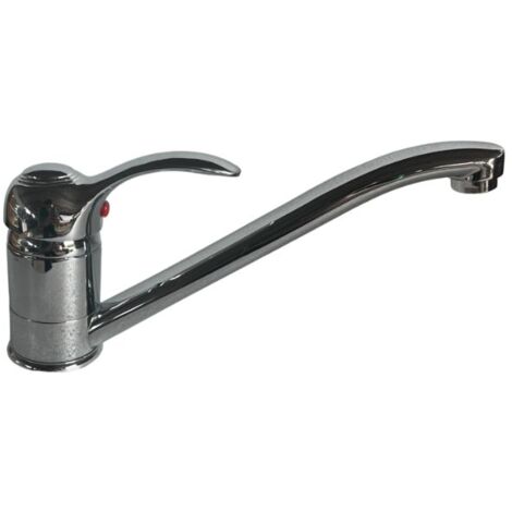 Miscelatore lavello cucina Prestige in ottone cromo conmpleta di