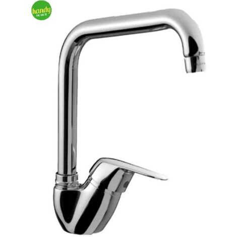 Miscelatore Lavello Eurorama Serie Kappa Cromo A Canna Alta