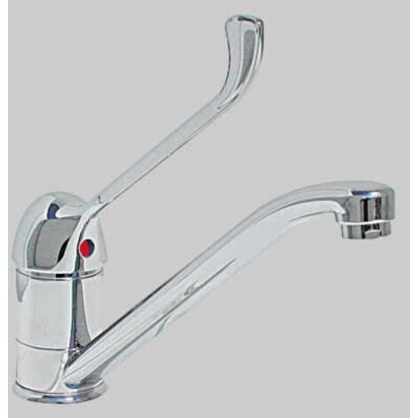 Miscelatore Lavello Leva Clinica Cromo Ø 40