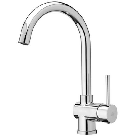 MISCELATORE LAVELLO MONOFORO CANNA ORIENTABILE STICK- Cromo- PAFFO- pezzi 1