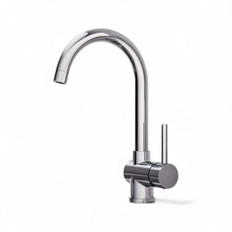 Miscelatore lavello monoforo sottofinestra cromo Stick