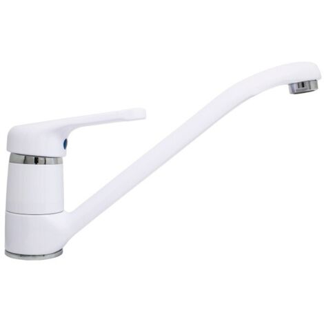 MISCELATORE LAVELLO PAFFONI SERIE NETTUNO BIANCO A CANNA FUSA