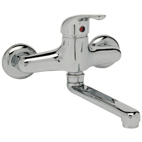 Miscelatore Lavello Parete Prince Cromo