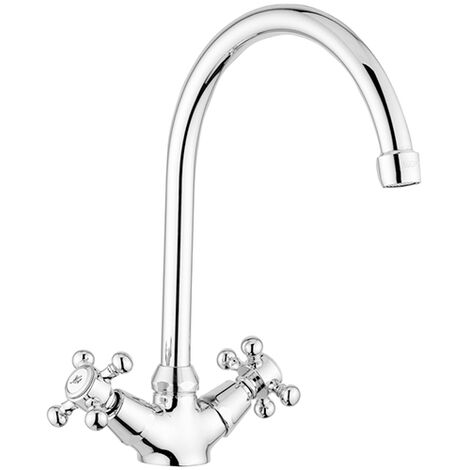 Miscelatore lavello serie viola  Cromo PAFFONI