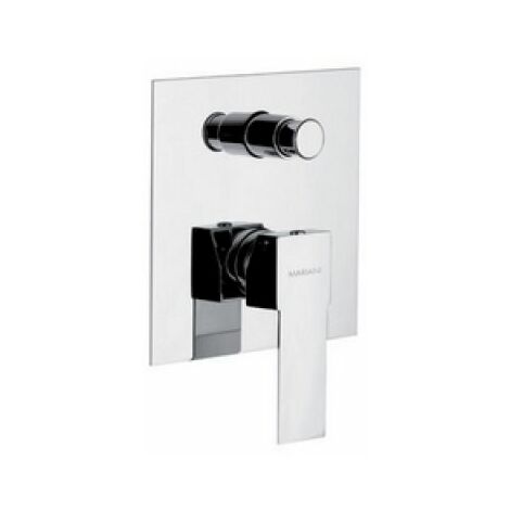 MISCELATORE MONOC. INCASSO DOCCIA C/DEVIATORE LINEA POLAR Cromo