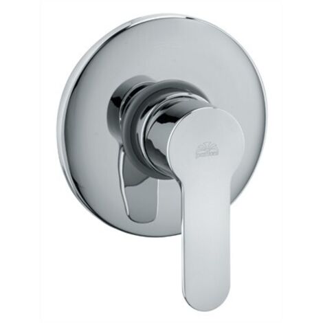 MISCELATORE MONOC. INCASSO DOCCIA LINEA BLU Cromo PAFFO