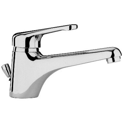 MISCELATORE MONOC. LAVABO BOCCA PROLUNGATA LINEA NETTUNO Cromo