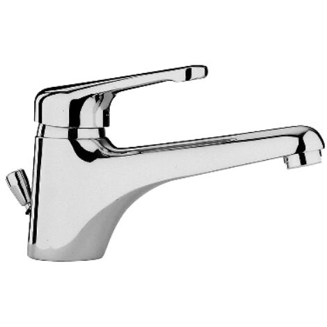 MISCELATORE MONOC. LAVABO BOCCA PROLUNGATA LINEA NETTUNO Cromo PAFFONI