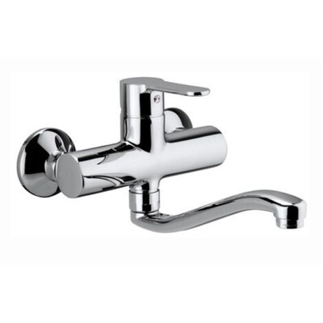 MISCELATORE MONOC. LAVELLO A MURO LINEA BLU Cromo PAFFO