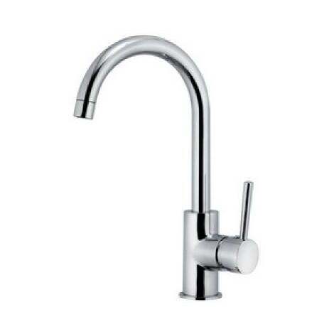 MISCELATORE MONOC. LAVELLO BOCCA GIREVOLE AD &quotU&quot LINEA EPIC Cromo