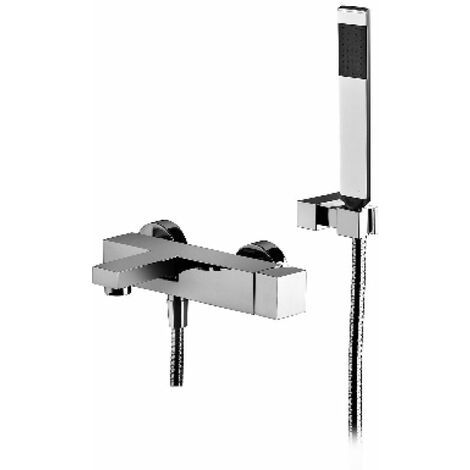 MISCELATORE MONOC. VASCA CON SUPPORTO A SNODO LINEA ELLE Cromo