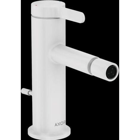Miscelatore monocomando bidet con piletta - Finitura Bianco Opaco 48210700