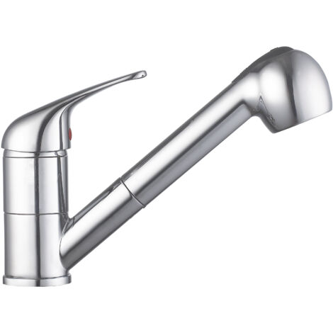 Miscelatore Monocomando Con Doccetta Chrome - Hoga 97700 Supra