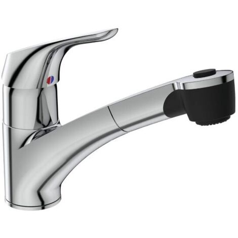 Miscelatore monocomando da appoggio per lavello in ottone cromato - Ideal Standard Cerasprint