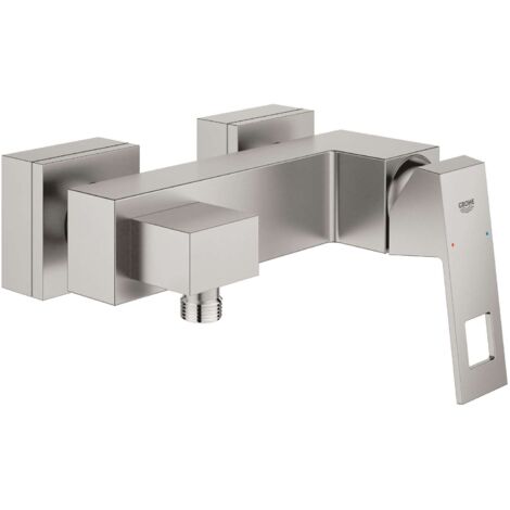 Miscelatore monocomando doccia Grohe EUROCUBE DN 15. Montaggio a parete acciaio
