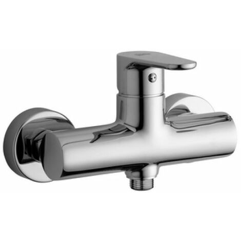MISCELATORE MONOCOMANDO ESTERNO DOCCIA LINEA GREEN Cromo
