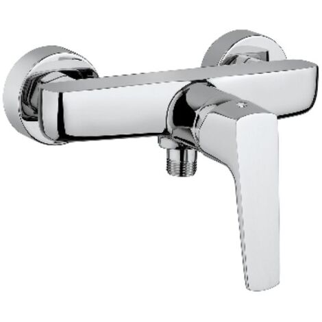 MISCELATORE MONOCOMANDO ESTERNO DOCCIA SENZA ACCESSORI SPARTACO Cromo