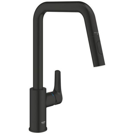 Miscelatore Monocomando GROHE Eurosmart Nero Opaco - 306192430