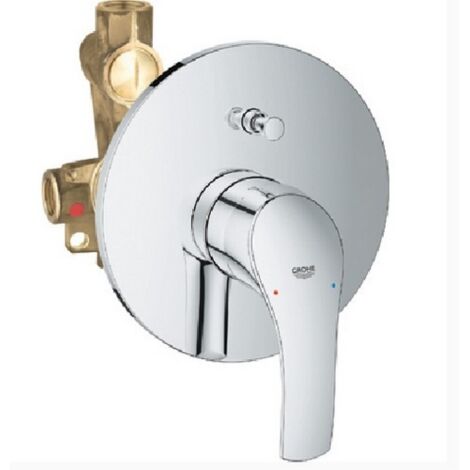 MISCELATORE MONOCOMANDO INCASSO DOCCIA C/DEV. LINEA EUROSMART Cromo GROHE